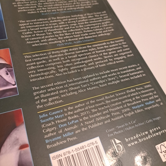 The Broadview Anthology of Short Fiction - Third Edition book - Picture 6 of 8